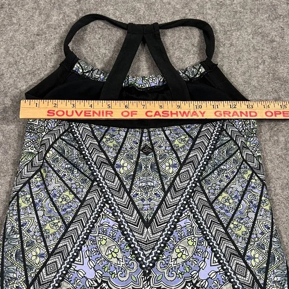 PrAna Multicolor Geometric Amaya Sleeveless Athletic Mini Dress Women's Size XS - Picture 5 of 8